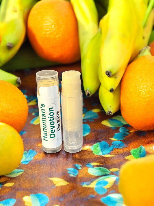 Hanuman’s Devotion “Banana Orange” Lip Balm