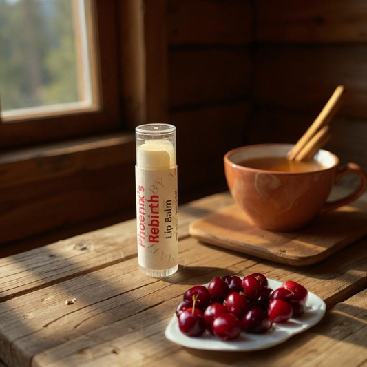 Phoenix’s Rebirth “Cherry Cinnamon” Lip Balm